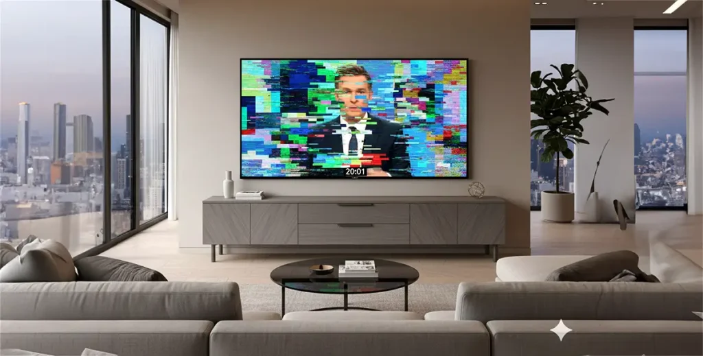 TV-Bild schlecht