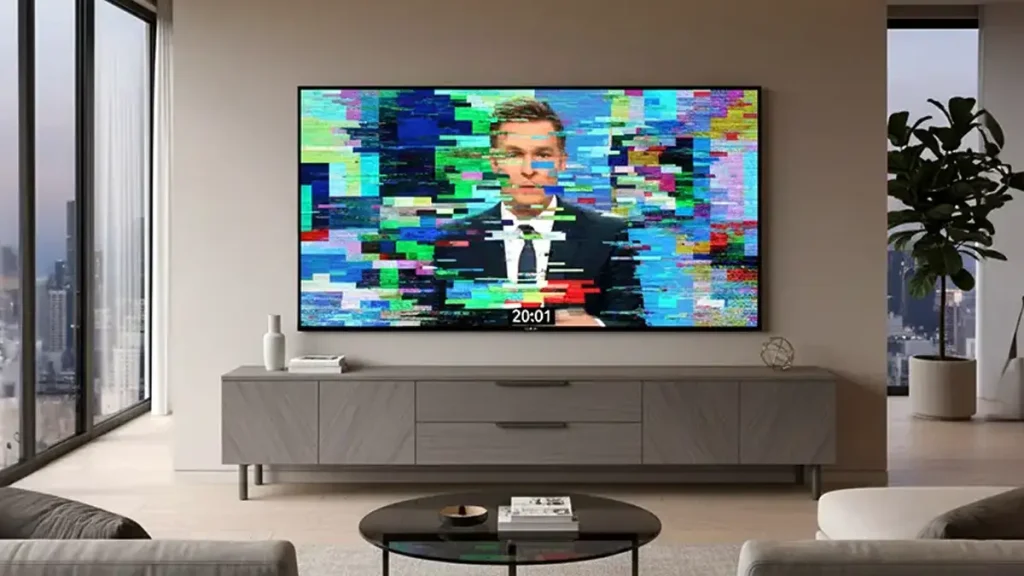 TV-Bild schlecht
